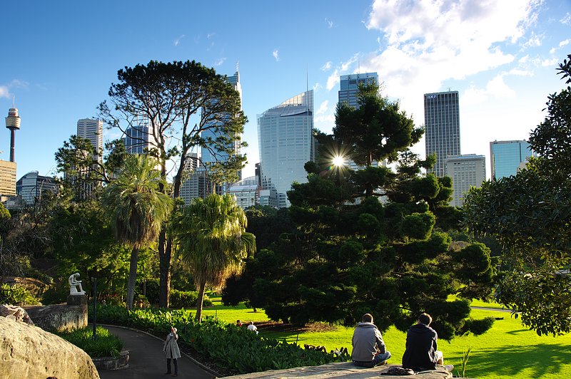 Royal Botanic Gardens in Sydney