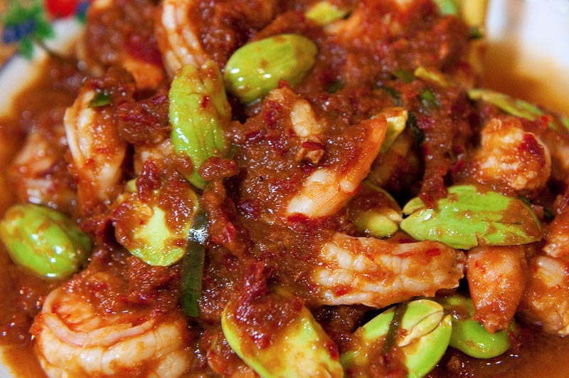 Sambal Prawn and Petai