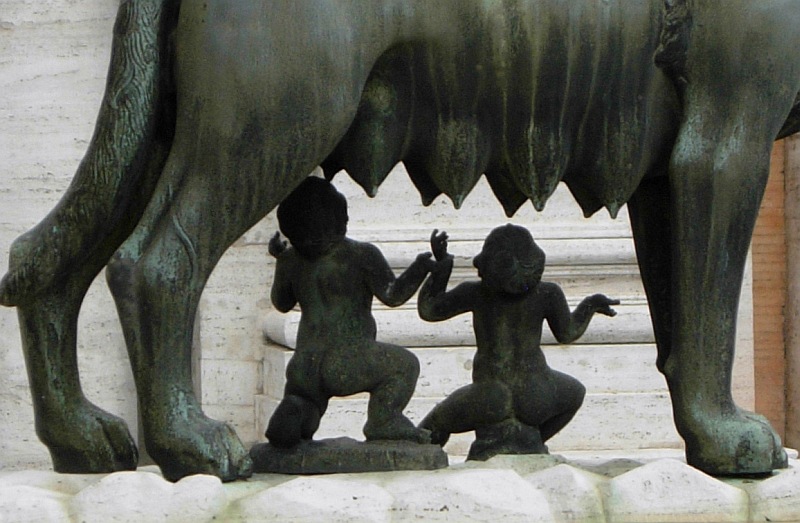 Romulus and Remus statue, Rome