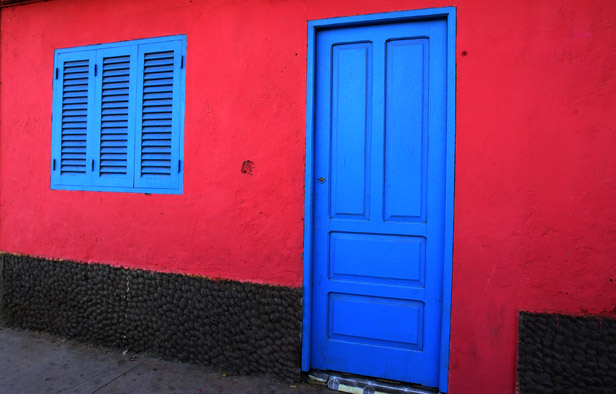 Porta Azul