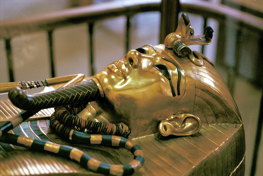 Tutankhamums Gold Coffin