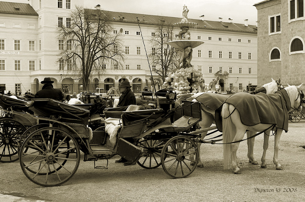Austria. Salzburg. Nostalgic mood