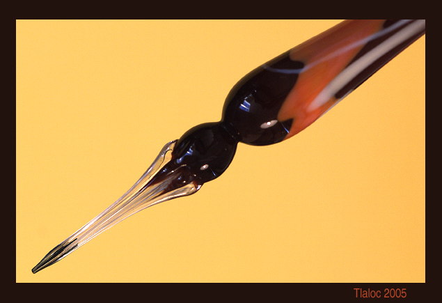 <b>MC19 Communication<br>HM</b><br>Glass pen by Tlaloc