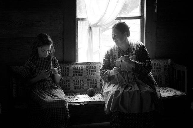 The Knitting Lesson