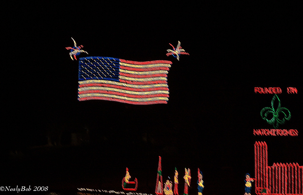 Christmas Lights In Natchitoches, Louisiana