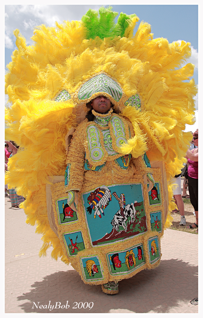 Mardi Gras Indian May 20