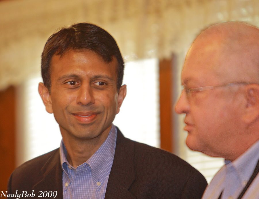 Louisiana Gov. Bobby Jindall & Union Parish Sherrif Bob Buckly