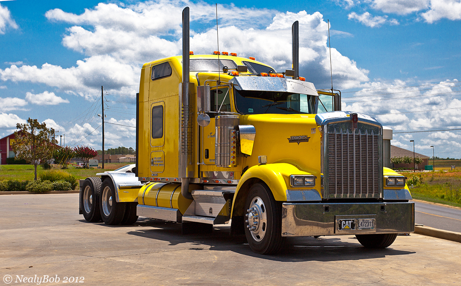 Yellow Kenworth August 1