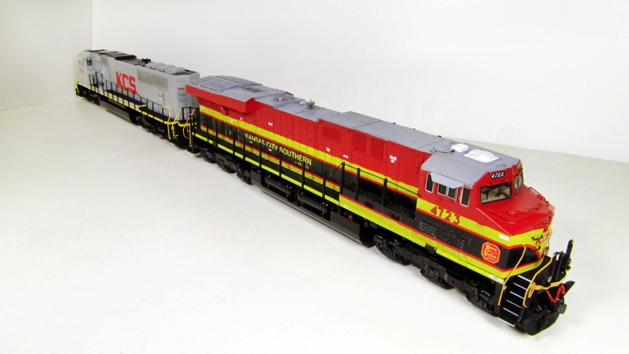 Paired up with a new Athearn Genesis KCS SD70MAC.