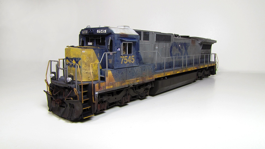 Revised the nose weathering...