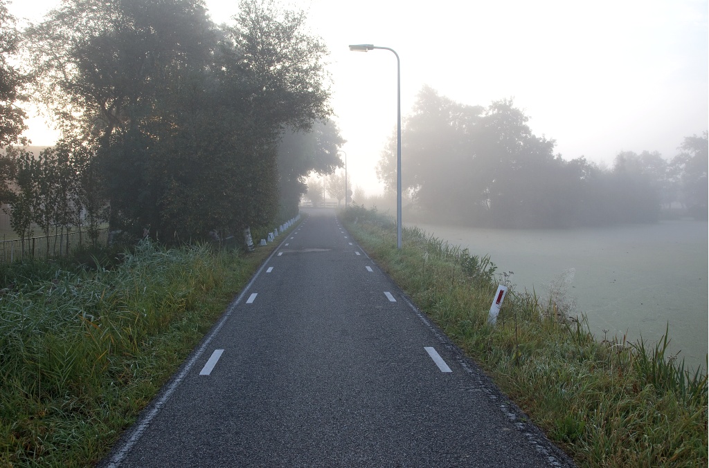 Zuideinde at a misty morning