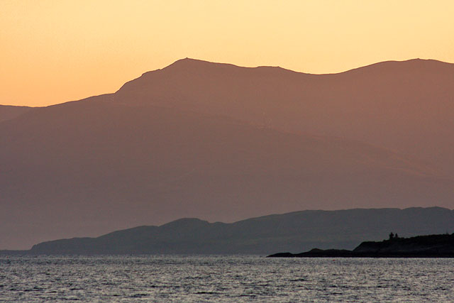 Sunset at North Levaig