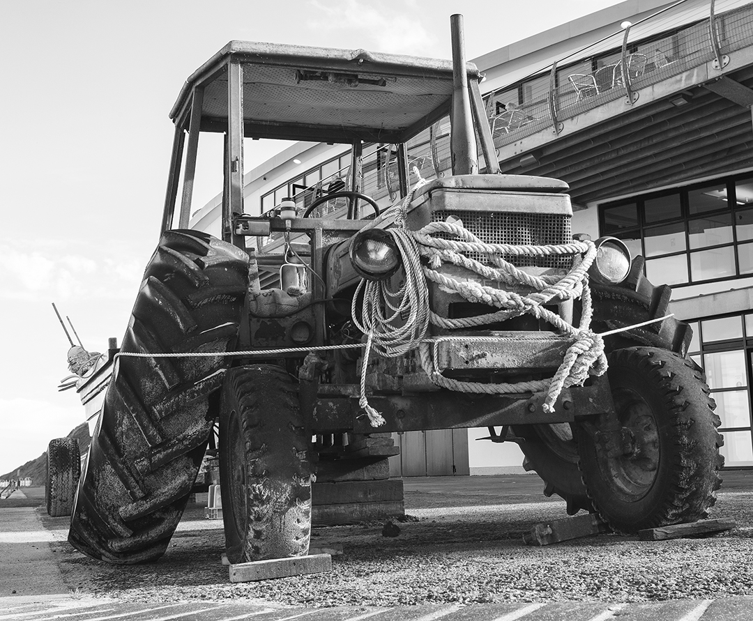 The Old Crab Boat Tractor