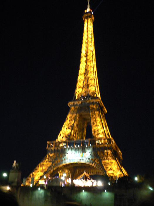 La Tour Eiffel...yes, blurry, I know