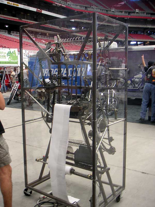 Artist Rodney Aguiars NOTHING Machine