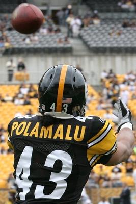 Pittsburgh Steelers DB Troy Polamalu
