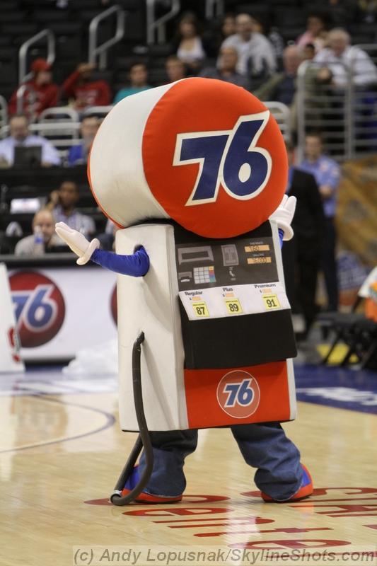 76 gas mascot