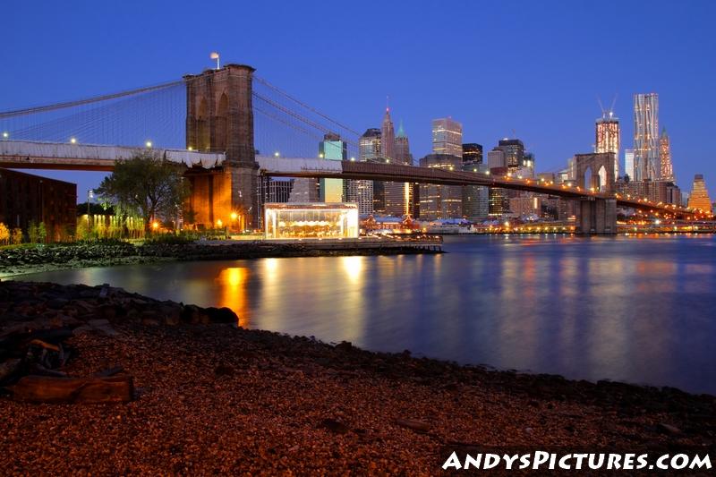 New York at sunrise