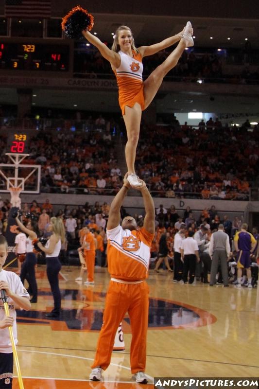 University of Auburn cheerleader