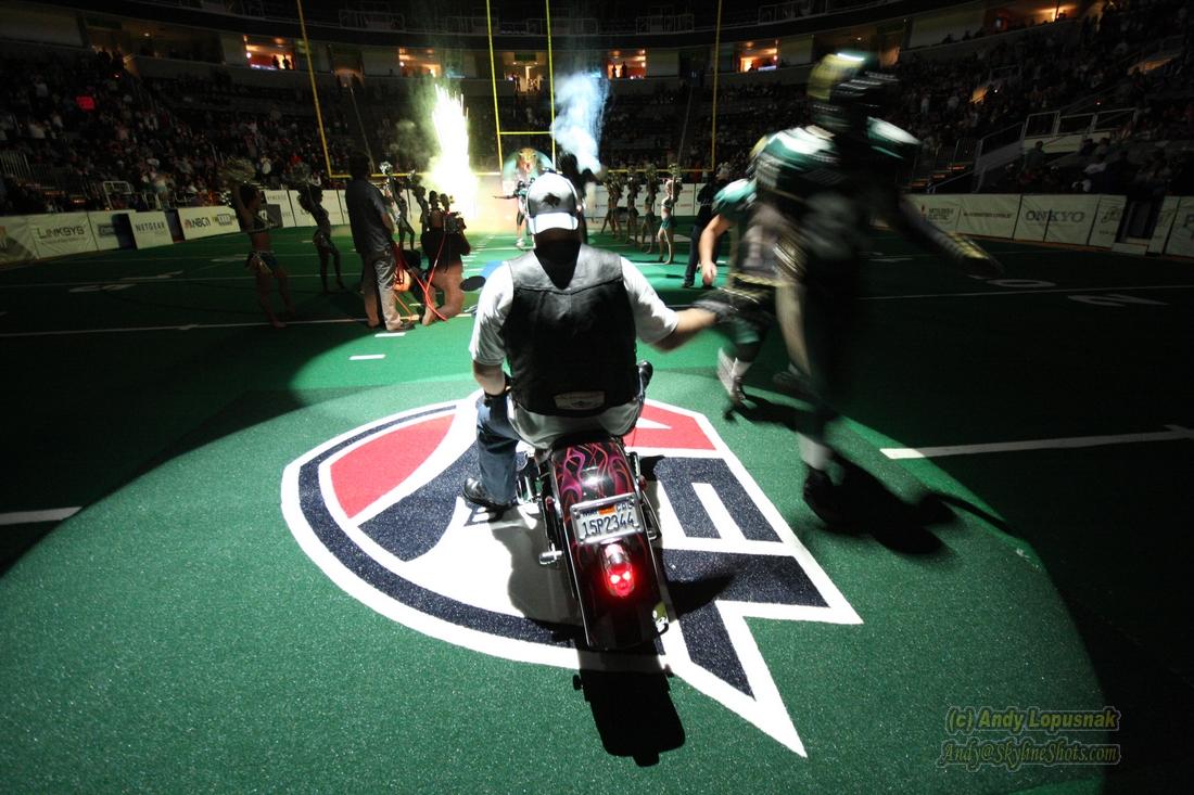 San Jose SaberCats pre-game festivities