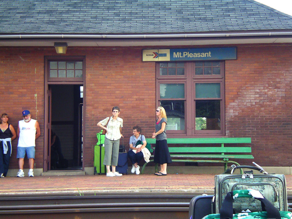 Mt.Pleasant, IA train station