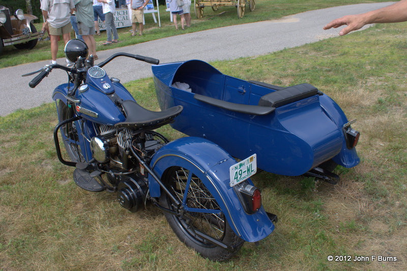 1949 Harley Davidson WL Flathead with Goulding Litecar Sidecar