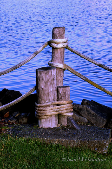 Roped Post