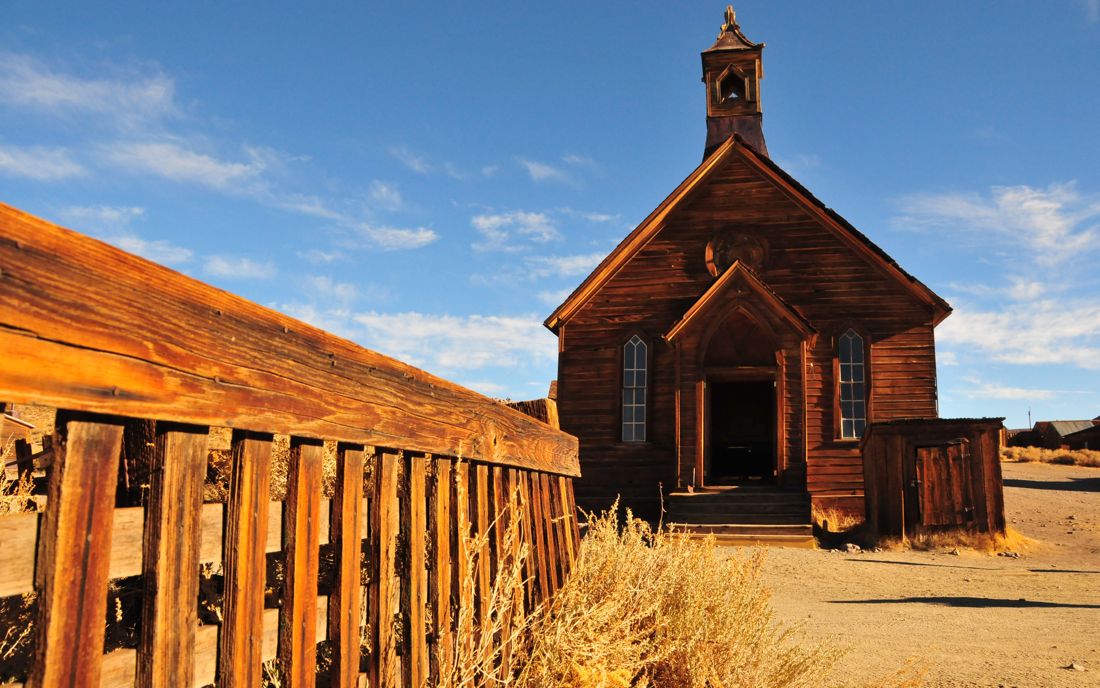 Methodist Church, Ghost Town of Bodie