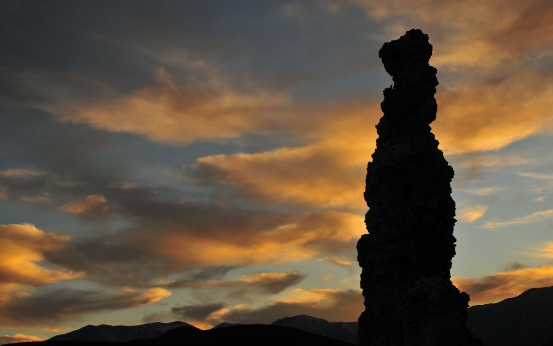 Silhouetted Tufa, Mono Lake