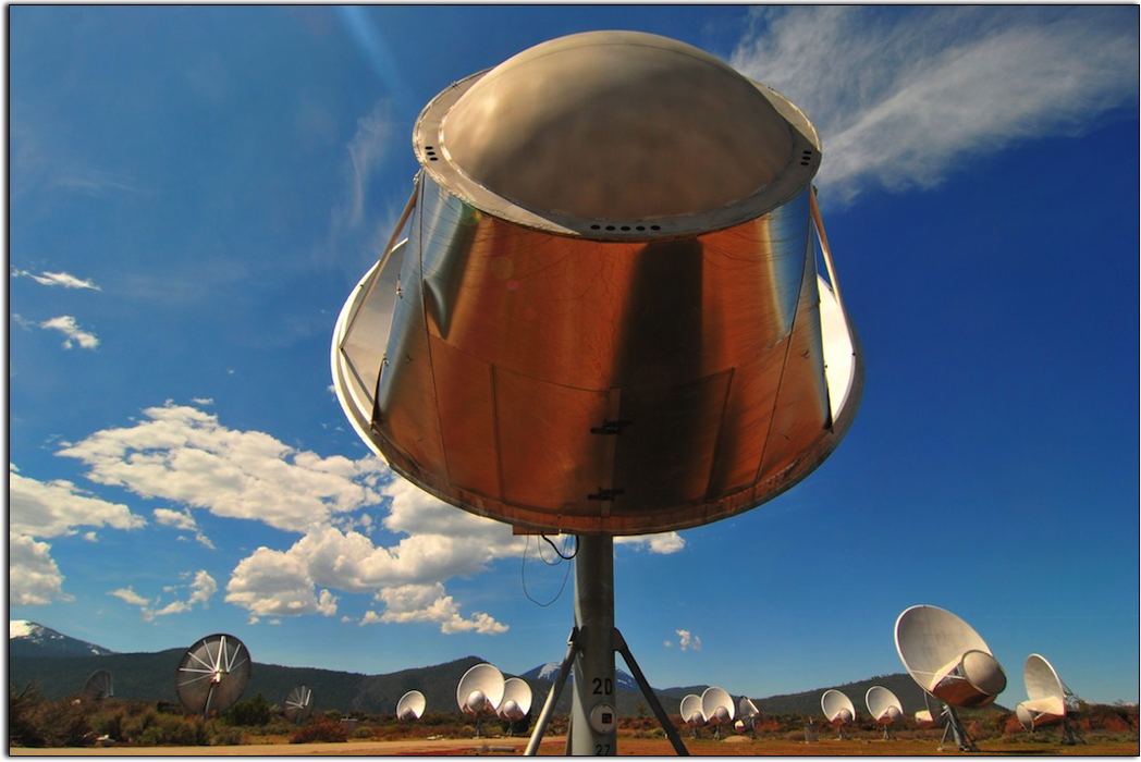 Radio Telescopes at Hat Creek
