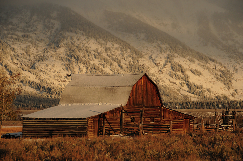 Barn Below the Tetons