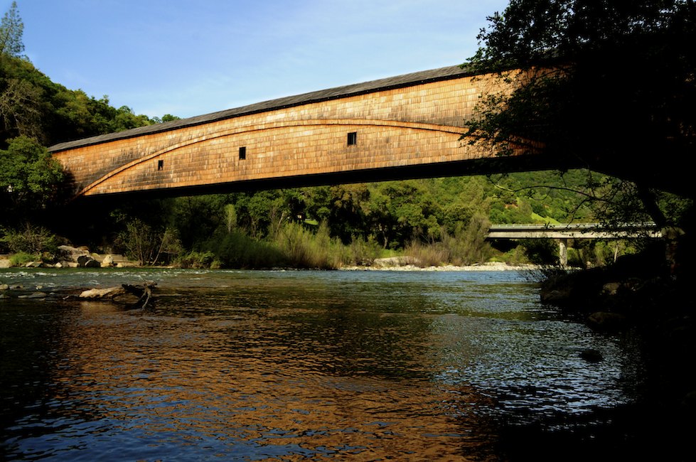 Bridgeport Bridge on the South Fork of the Yuba River