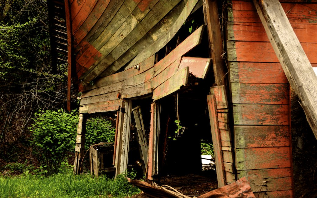Old Building at Pulga