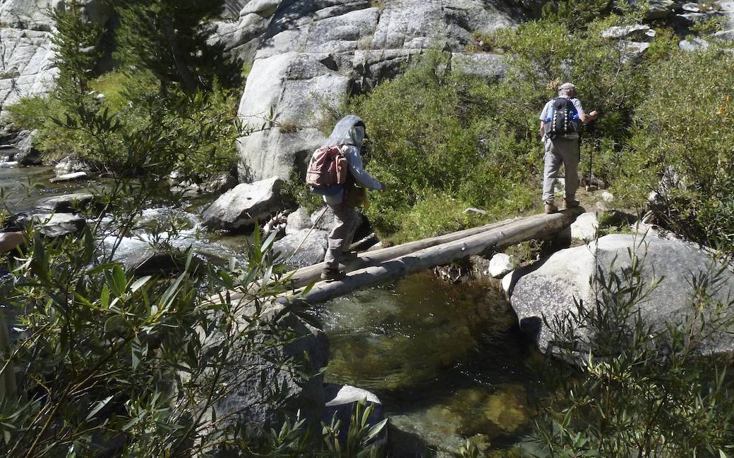 Second stream crossing.