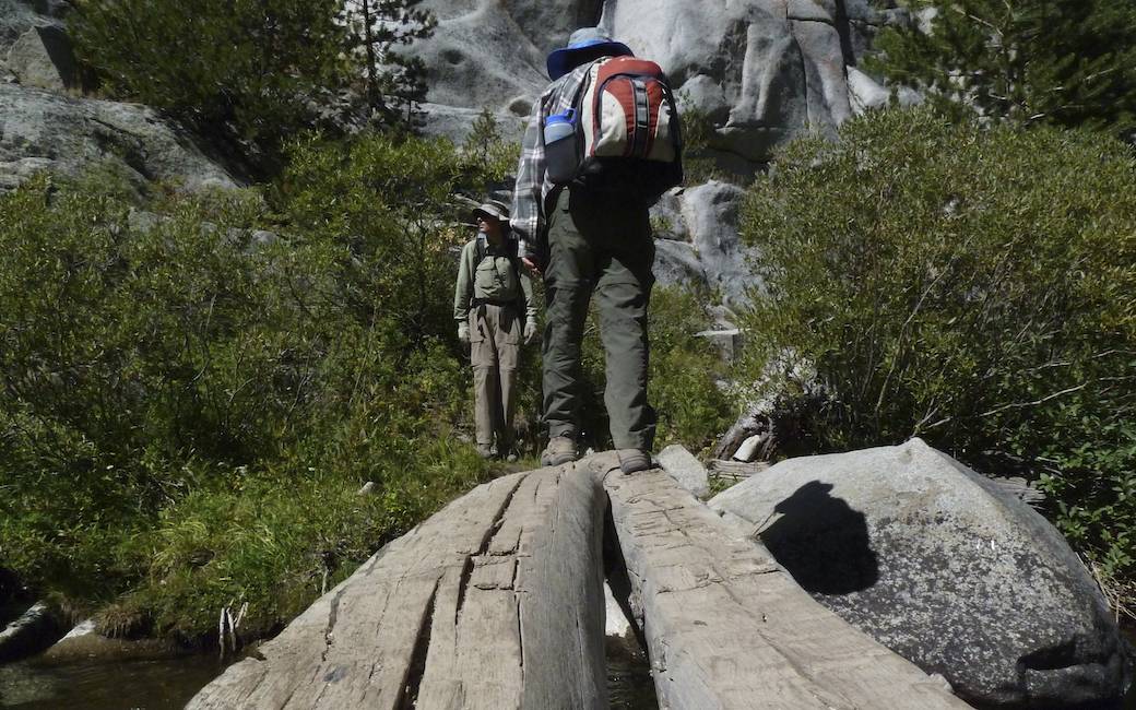 Narrow bridge.