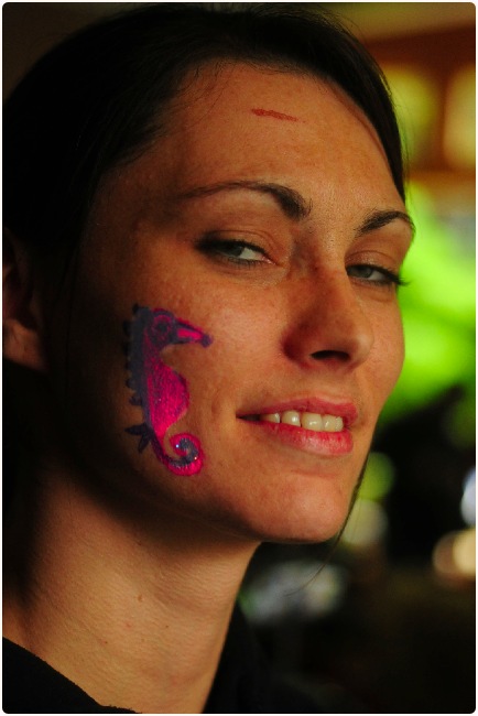 A Young Woman at the Oregon Coast Aquarium