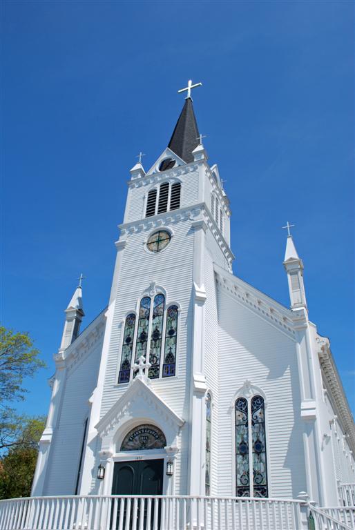 Facade of Sainte Anne's Church