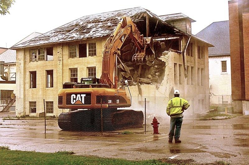 Demolition of Paint Shop