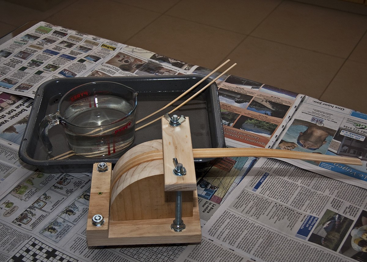 Plank Bending setup