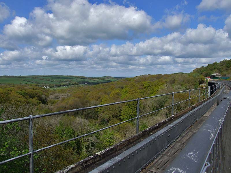 View NW from Meldon Viaduct 