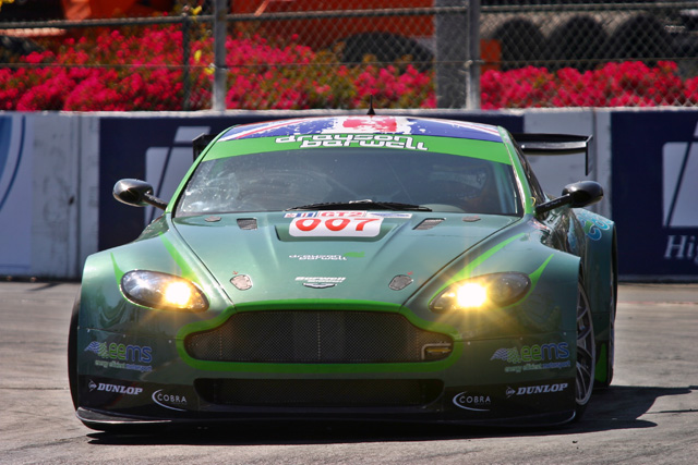 Drayson Barwell Aston Martin V8 Vantage in the Hairpin