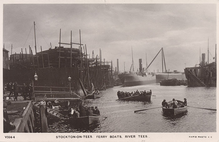 Stockon-on-Tees, Ferry Boats, River Tees