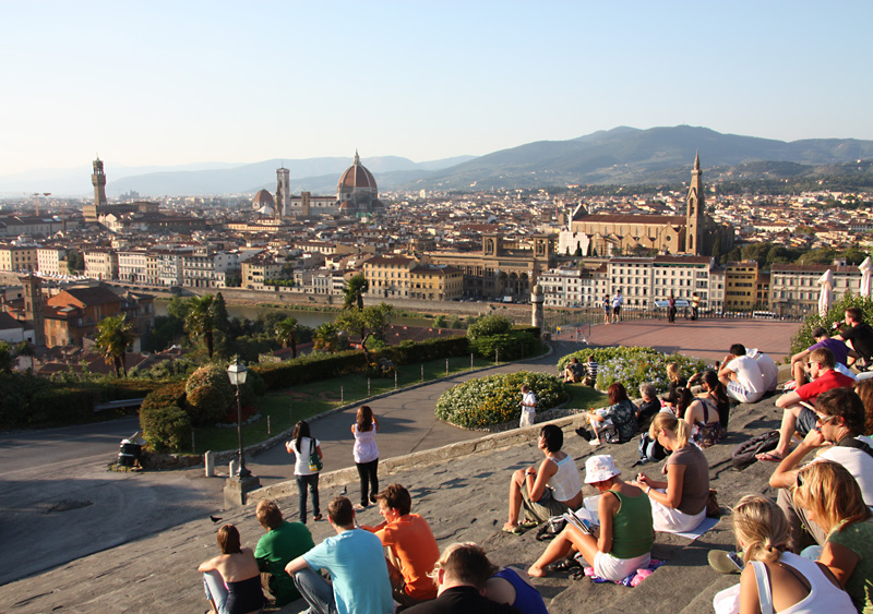 Sunset from Piazzale Michelangelo, Florence