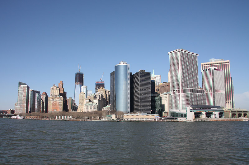 Manhatten from the Staten Island Ferry