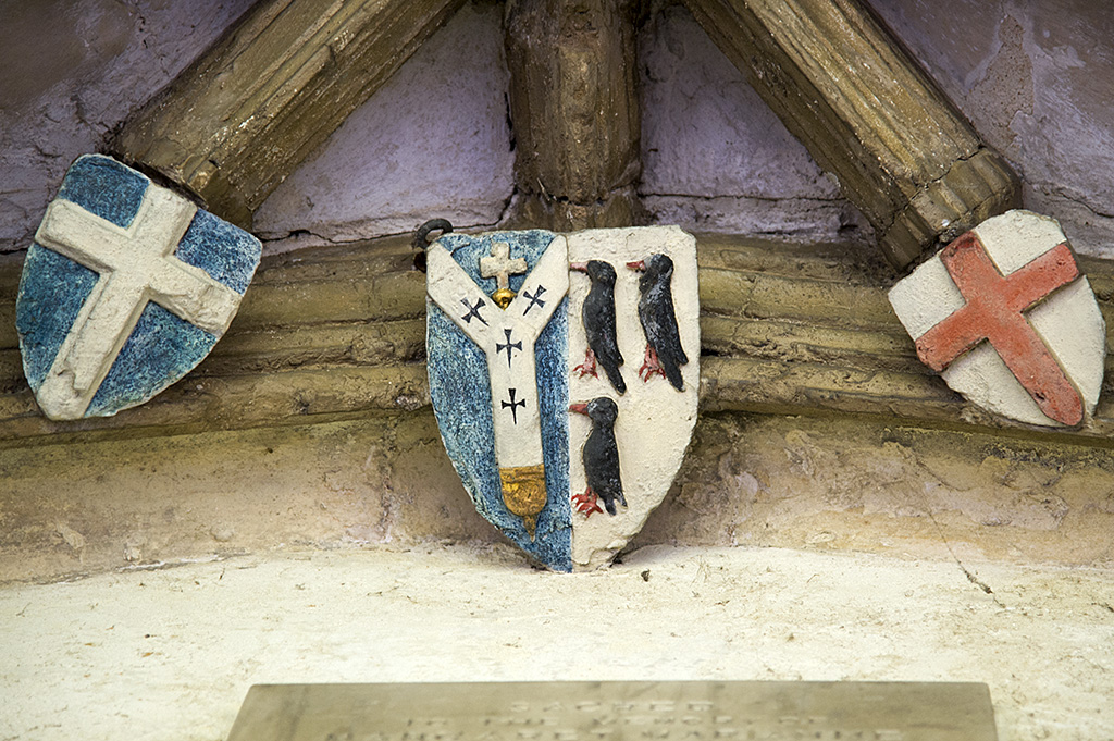Heraldic shield of Thomas Becket