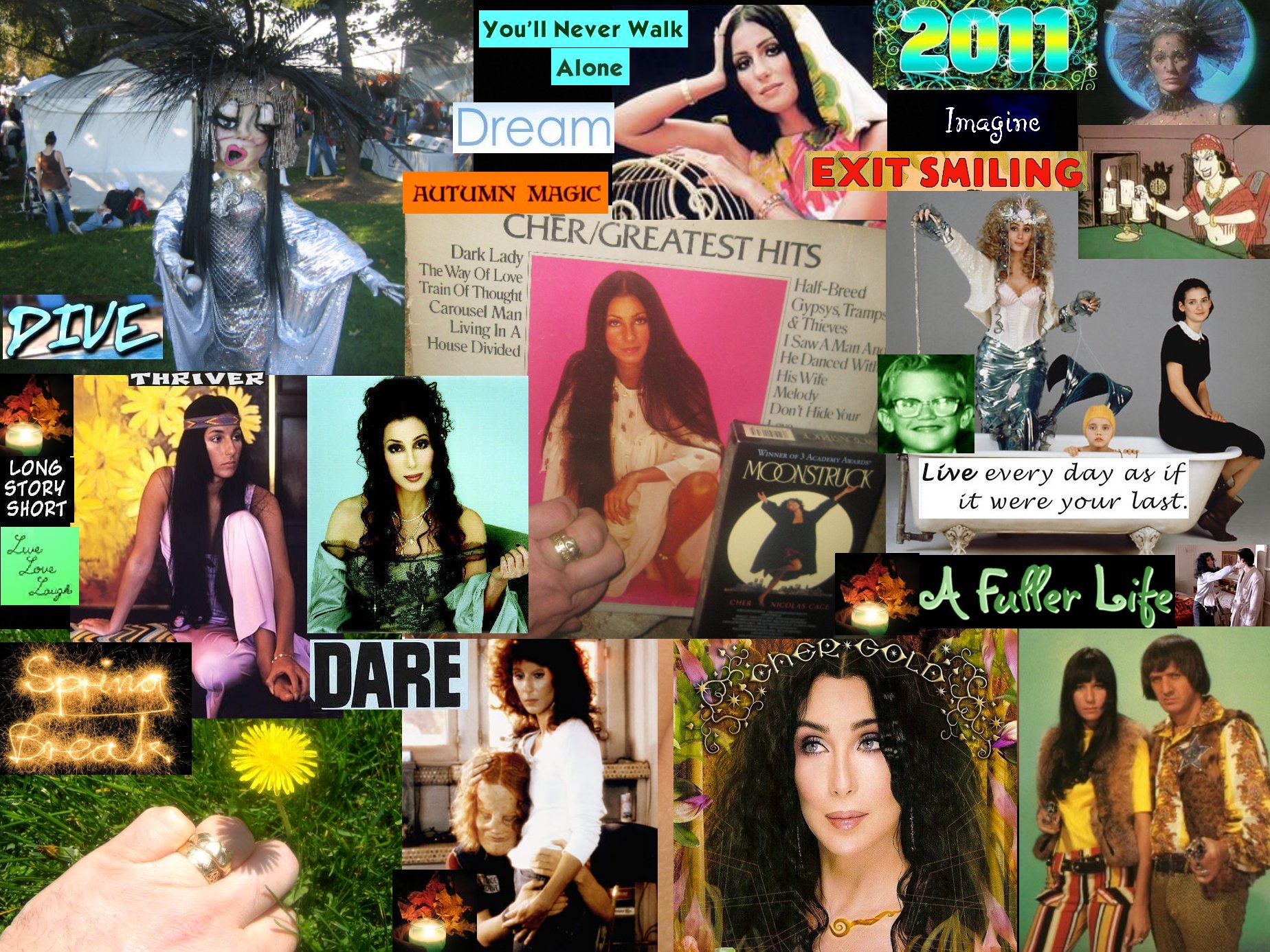 AWELIVE sixty~five rainbow child muse cher birthday BEST!!!!! :):):):):)