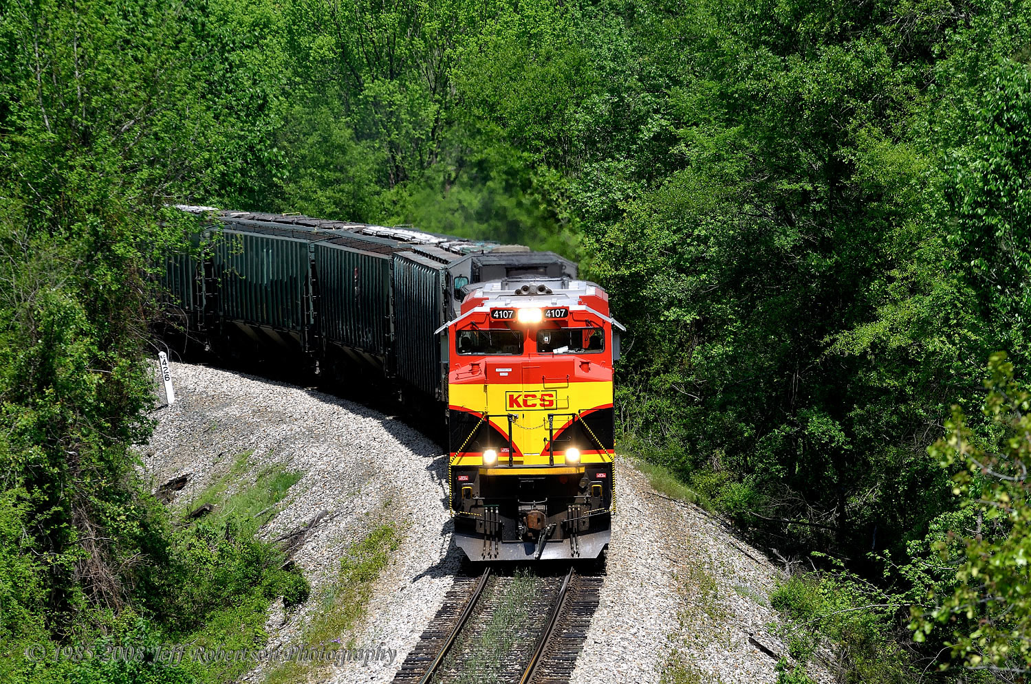 KCS 4107 south near Gillham, AR