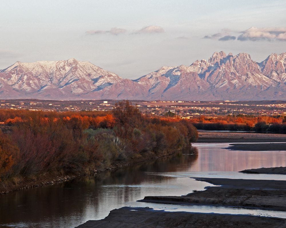 Early season snow on Organ Mountains