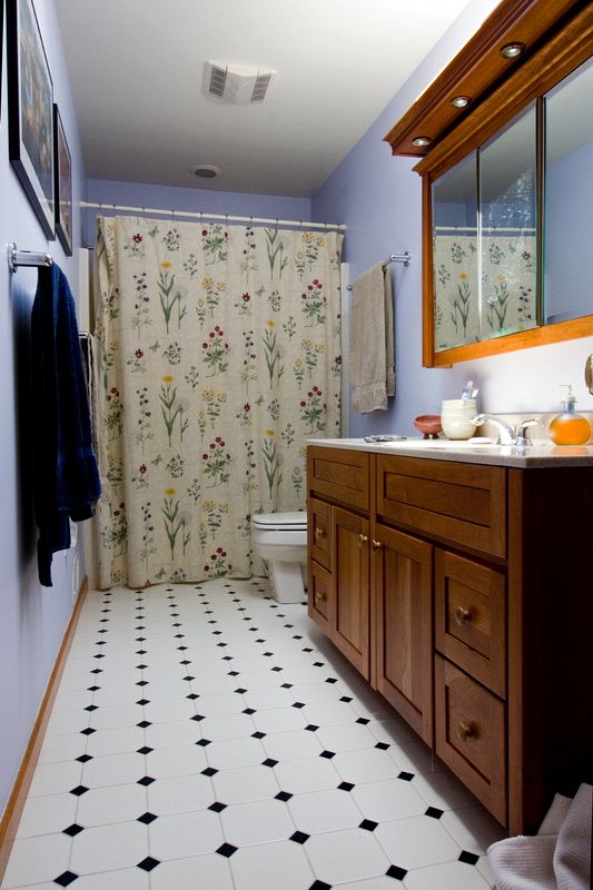 master bath with skylight