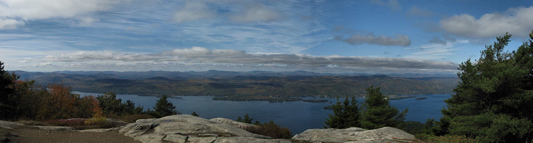 Buck Mountain Panorama<BR>October 8, 2009